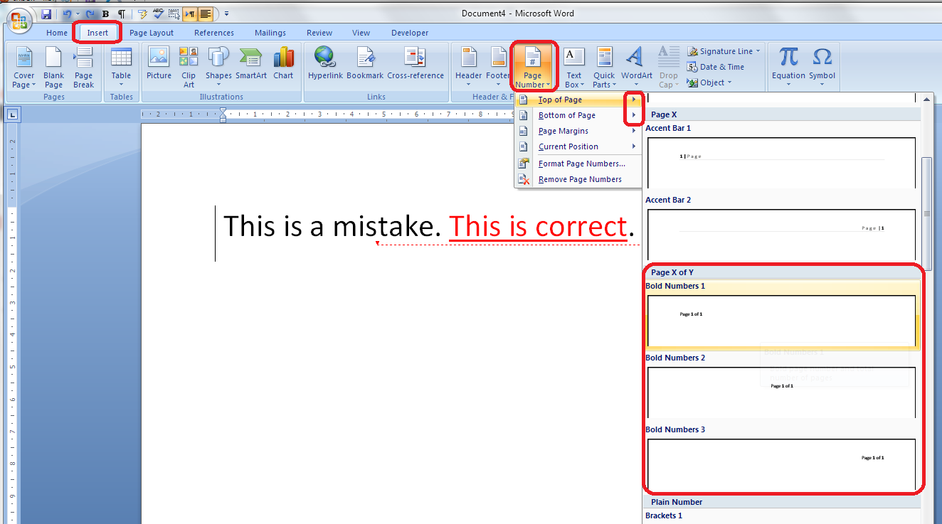 How To Insert A Header In Word With Consecutive Page Numbers Word For Mac 2011